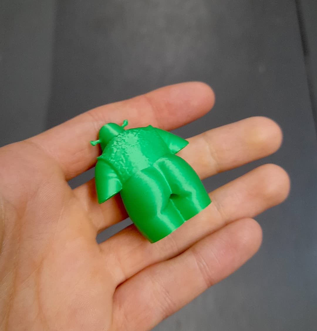shrek's ass toothpaste cap